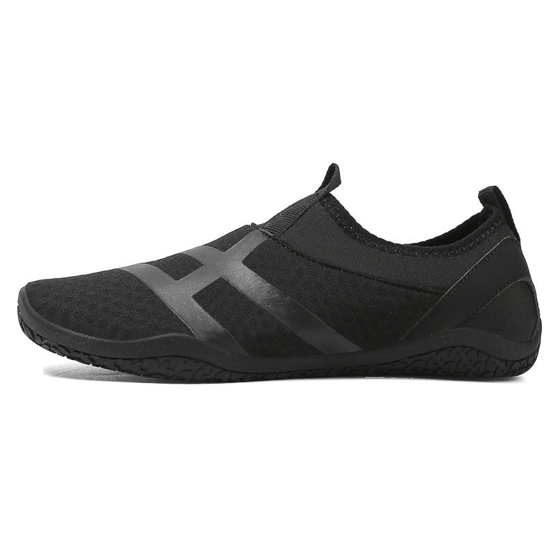 Unisex nan leichte atmungsaktive Aquaschuhe mit rutschfester Gummisohle R&B
