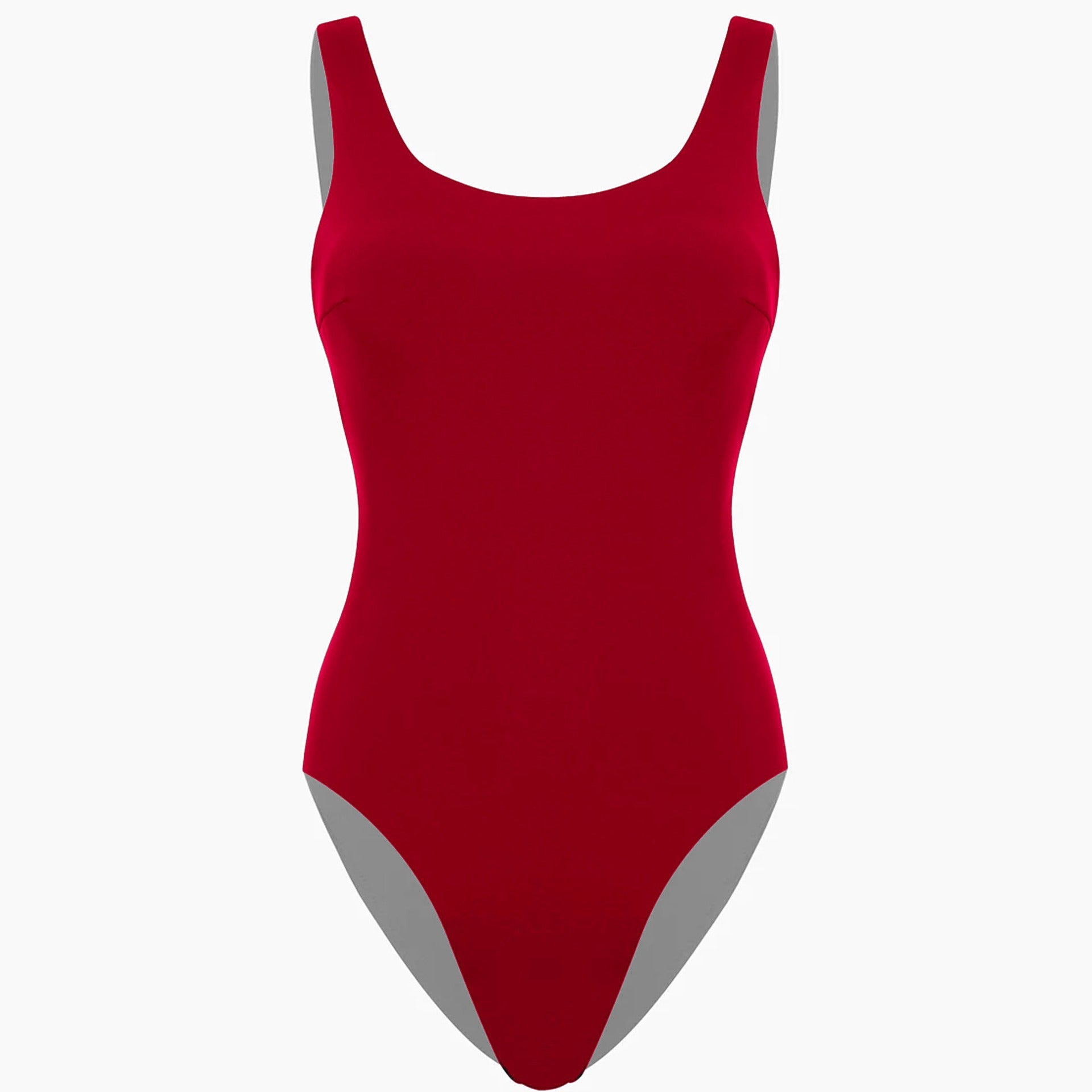 Damen Einteiliger Badeanzug mit hohem Beinausschnitt und sportlichem Schnitt R&B