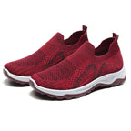Damen Atmungsaktive Sneaker mit elastischem Einstieg und rutschfester Sohle R&B