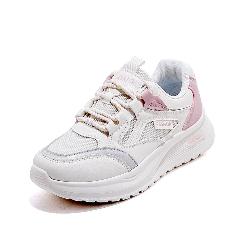 Damen modische Sneakers mit atmungsaktiver Mesh-Oberfläche und gepolsterter Sohle R&B