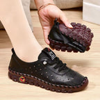 Damen Atmungsaktive Freizeitschuhe mit rutschfester Sohle und bequemem Fersenbereich R&B