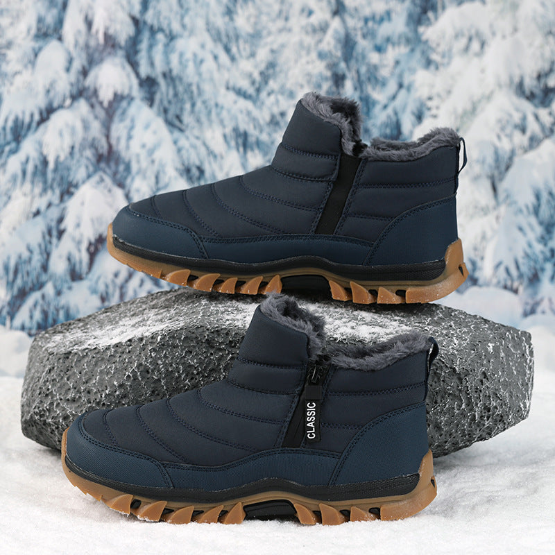 Damen Winterstiefel mit kuscheligem Futter und rutschfester Profilsohle R&B