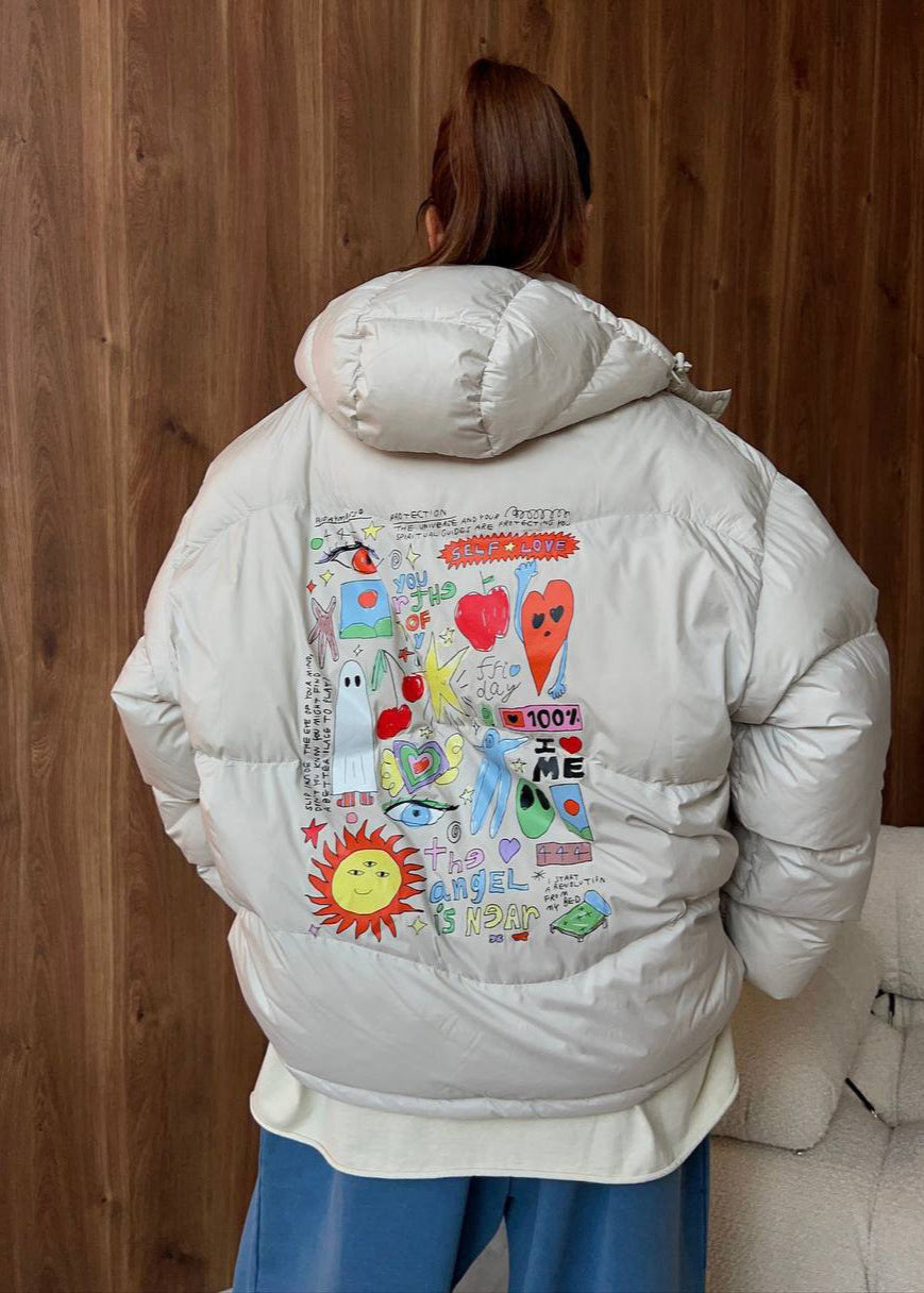 R&B | Übergroße Pufferjacke