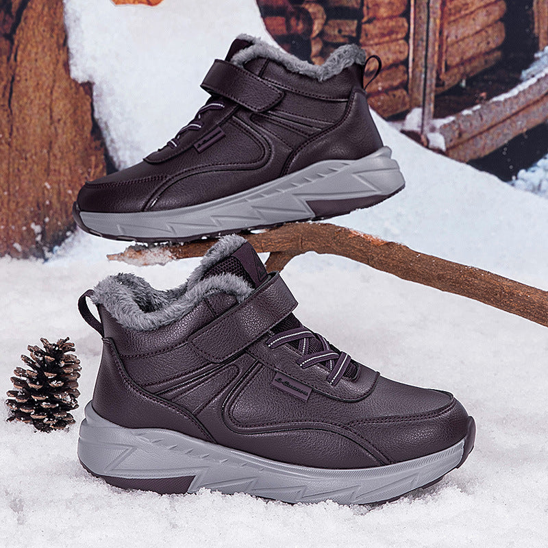 Damen Winterboots mit isolierender Fütterung und rutschfester Sohle