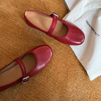 Damen Ballerinas mit verstellbarem Riemchen und gepolsterter Innensohle R&B