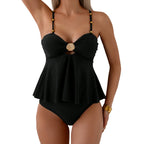 Damen Tankini-Set mit eleganter Muschelverzierung R&B