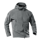 Herren Fleecejacke mit multifunktionalen Reißverschlusstaschen R&B