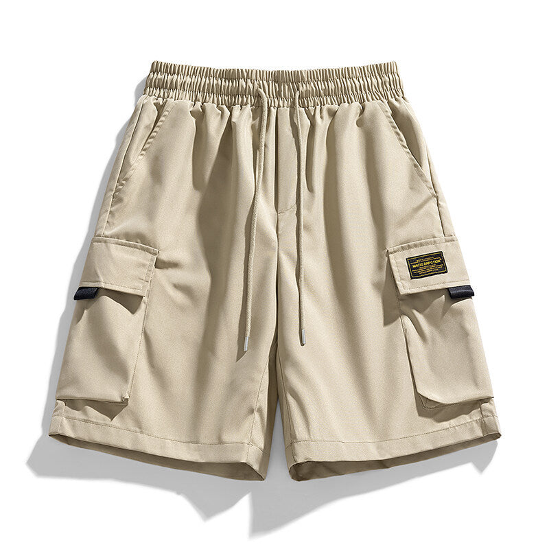 Herren Cargo-Shorts mit elastischem Bund und praktischen Taschen R&B