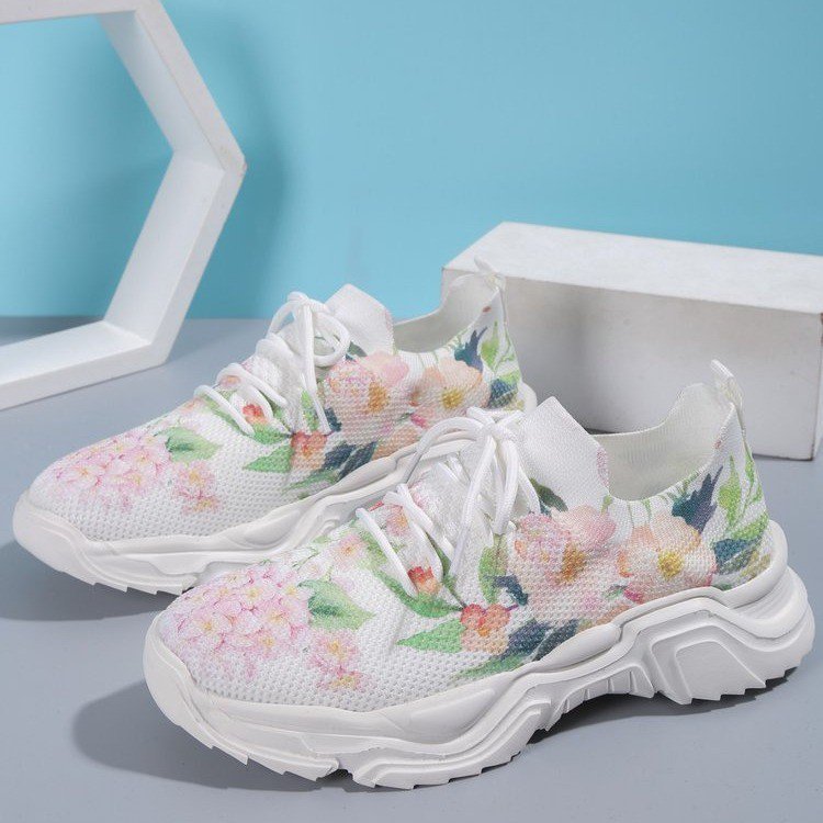 Damen Sportliche Sneakers mit atmungsaktivem Obermaterial R&B