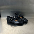 Damen Ballerinas mit modischem Riemen und anatomischem Fußbett R&B