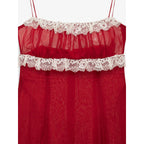 Damen Fließendes Midi-Kleid mit raffinierten Rüschendetails R&B