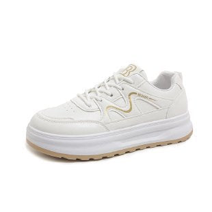 Damen Modische Lauf-Sneaker mit gepolsterter Sohle und sportlichem Design R&B