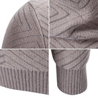 Herren eleganter Pullover mit Strukturmuster R&B