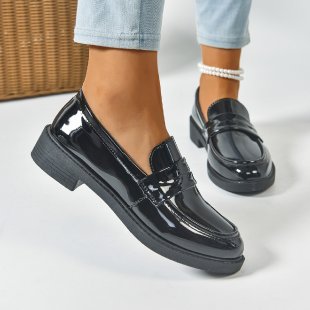 Damen modische Slipper mit trendigem Glanz und rutschfester Sohle R&B