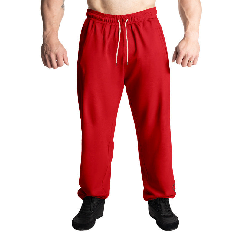 Herren Sportliche Jogginghose mit verstellbarem Bund und seitlichen Eingrifftaschen R&B