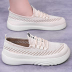 Damen Freizeitschuhe mit atmungsaktivem Netzdesign und rutschfester Sohle R&B