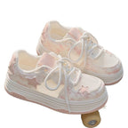 Damen Komfortable Sneaker mit modischem Sternenmotiv und atmungsaktiven Netzdetails R&B