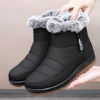 R&B | Damen Winter Wasserdichte Warme Baumwollstiefel