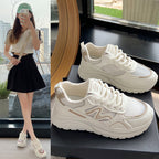 Damen sportliche Sneakers mit atmungsaktiver Mesh-Oberfläche und dämpfender Sohle R&B