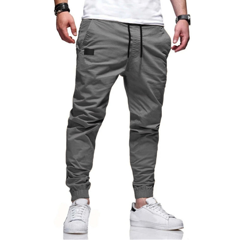 Herren lässige Cargo-Jogginghose mit elastischem Bund und praktischen Seitentaschen R&B