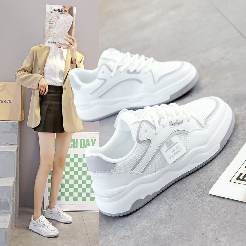 Damen Sneakers im sportlichen Design mit atmungsaktiver Oberfläche und dämpfender Sohle R&B
