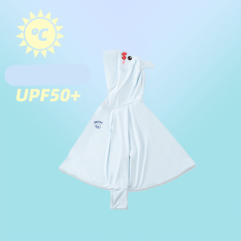 Damen sportliche UV-Schutzjacke mit Kapuze R&B