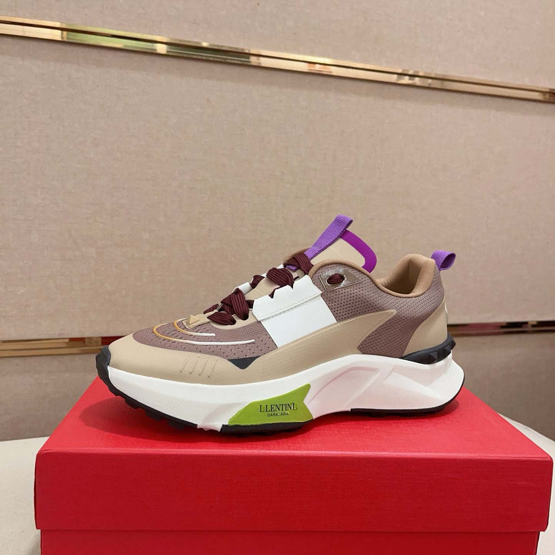 Damen Sportliche Chunky Sneakers mit innovativer Dämpfungstechnologie und rutschfester Sohle R&B