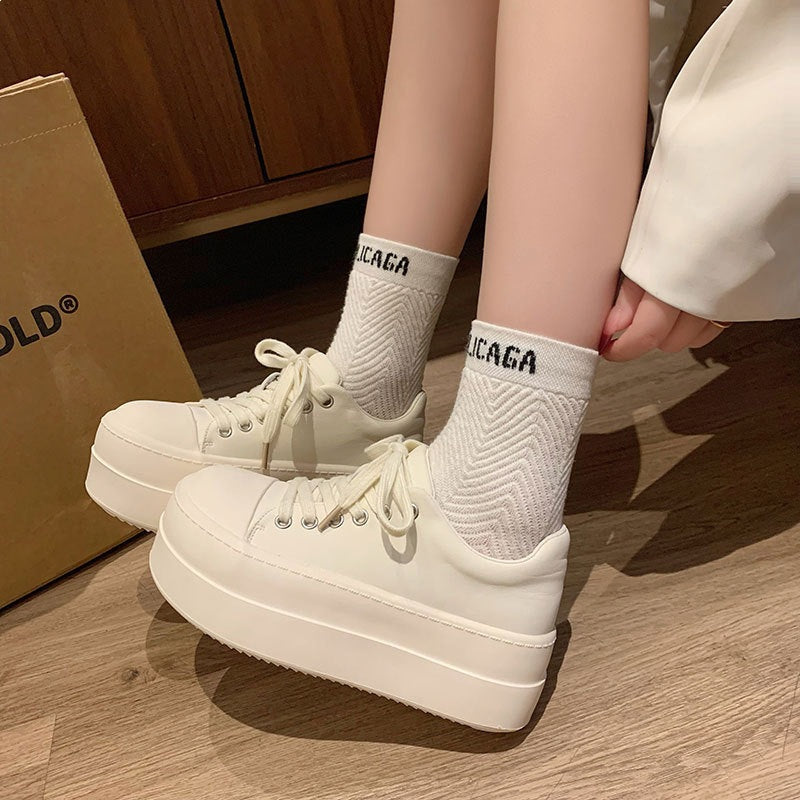 Damen Chunky Plattform Sneakers mit hohem Tragekomfort und modischem Design