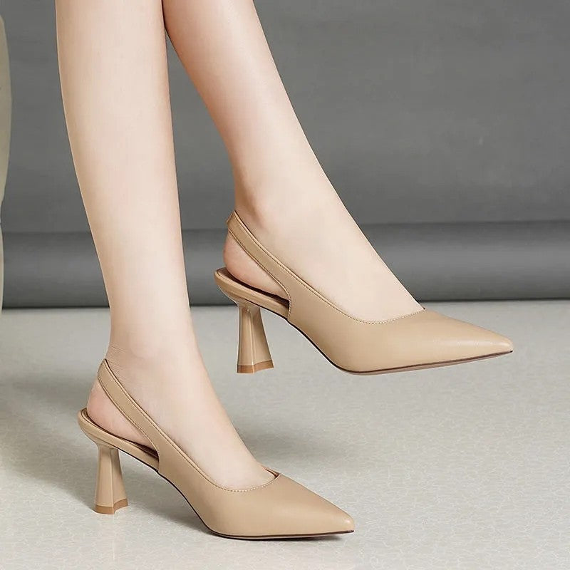 Damen Slingback-Pumps mit elegantem Design und modischem Absatz R&B
