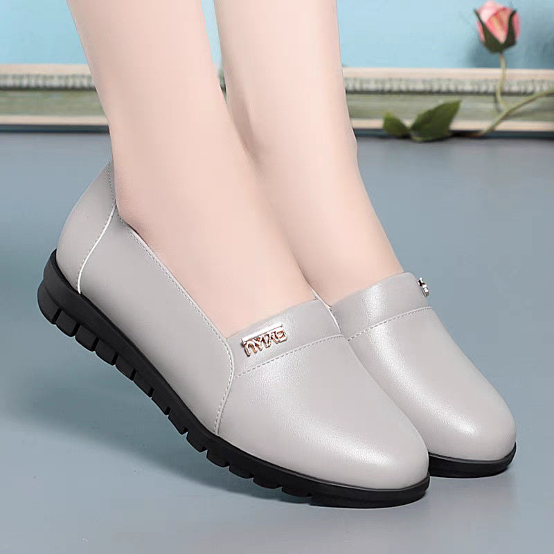 Damen Bequeme Slipper mit rutschfester Sohle und schlichtem Design R&B
