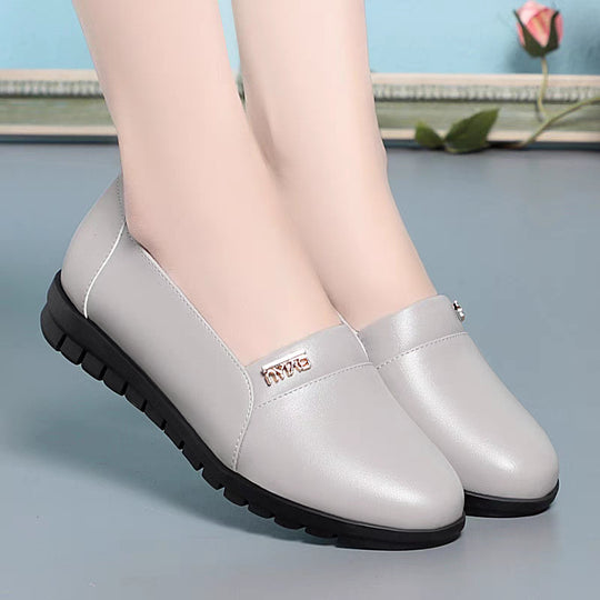 Damen Bequeme Slipper mit rutschfester Sohle und schlichtem Design R&B