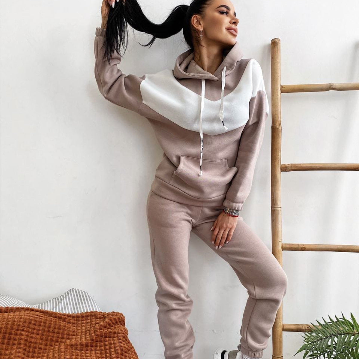 Damen Sportliche Freizeitanzug R&B
