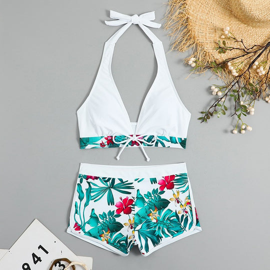Damen Sportliches Bikini-Set mit verdecktem Bauch R&B