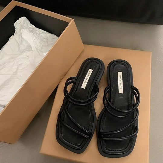 Damen Riemchen-Sandalen mit bequemem Fußbett und modischem Design R&B