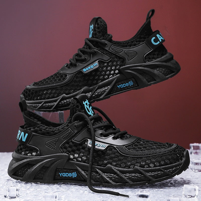 Damen Bequeme und atmungsaktive Sneakers mit innovativer Mesh-Oberfläche R&B