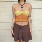 Damen Cropped Top