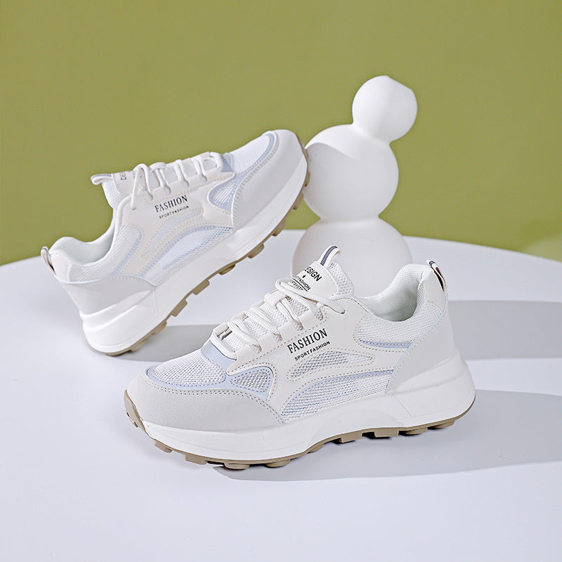Damen Sportliche Sneakers mit dämpfendem Komfort und atmungsaktivem Mesh-R&B