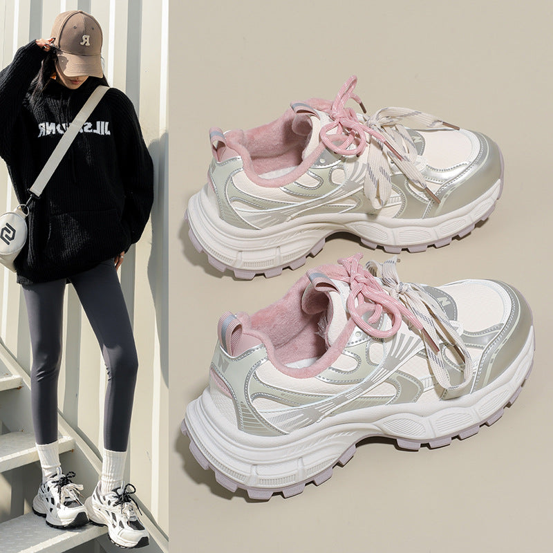 Damen Sportliche Sneakers mit dämpfendem Sohlenprofil und atmungsaktivem Mesh-Obermaterial R&B