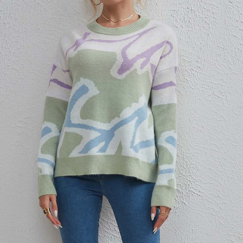 R&B | Pullover mit Farbblock