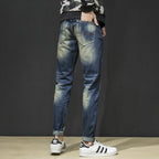 Herren lässige Jeans mit modischen Destroyed-Elementen R&B