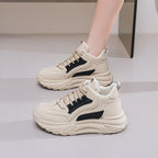Damen Hochwertige Chunky Sneakers mit stabiler Sohle und atmungsaktiver Konstruktion R&B