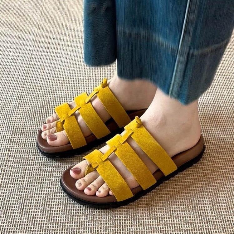 Damen komfortable Clogs mit verstellbaren Riemen und anatomischem Fußbett R&B