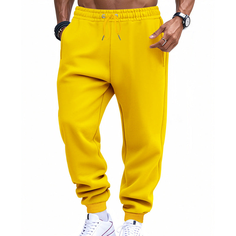 Herren bequeme Jogginghose mit elastischem Bund und praktischen Seitentaschen R&B