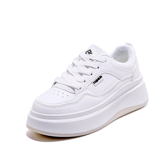 Damen chunky Sneakers mit extrahohen Laufsohlen und eleganter Optik R&B