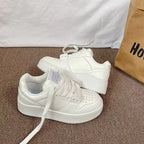 Damen Chunky Sneakers mit atmungsaktiver Oberflächenstruktur und dämpfender Sohle R&B