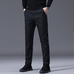 Herren entspannte Slim-Fit Hose mit praktischen Eingrifftaschen R&B
