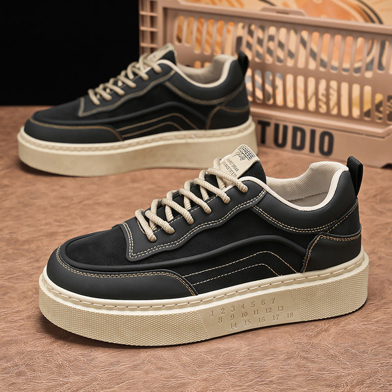 Damen Statement Sneakers mit hohem Plateau von R&B