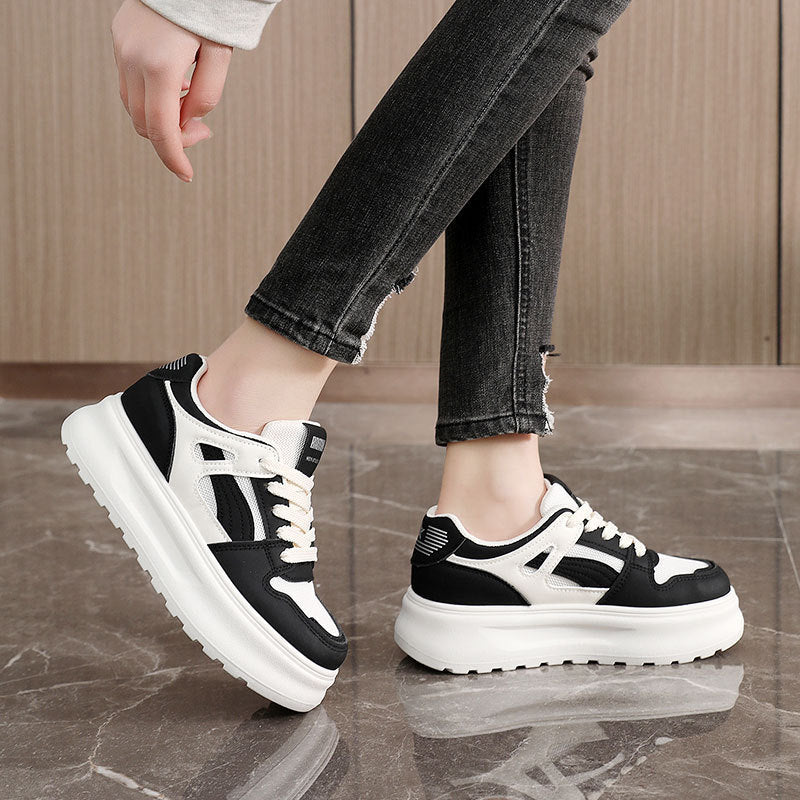 Damen modische Sneakers mit ergonomischem Design und dämpfendem Sohlenprofil R&B
