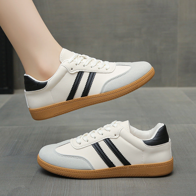 Damen Sportliche Sneakers mit stylischen Streifen und gepolstertem Innenfutter R&B