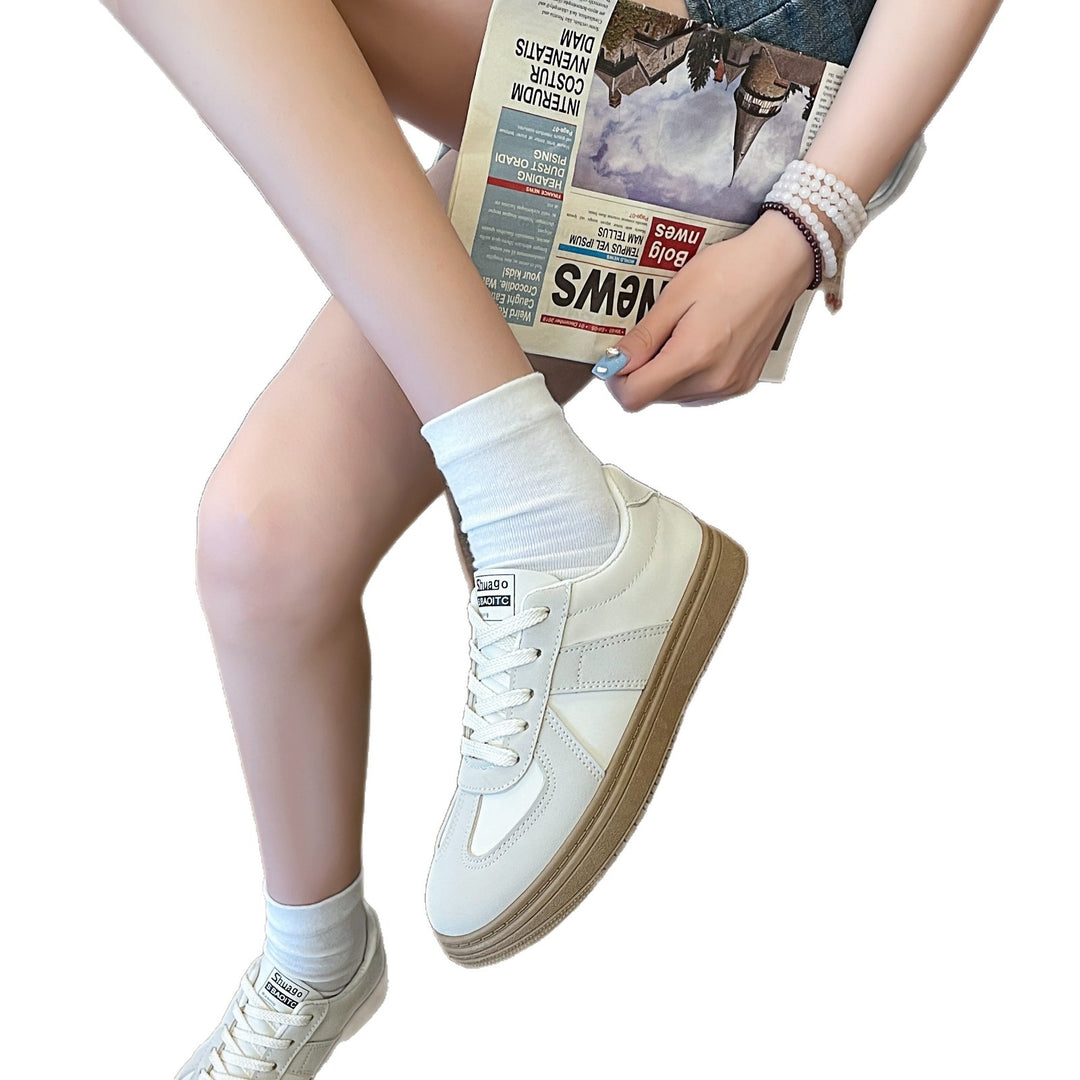 Damen Sportliche Sneakers mit rutschfester Sohle und atmungsaktiver Oberflächenstruktur R&B